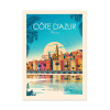 Art-Poster - Cote d'Azur France - Studio Inception