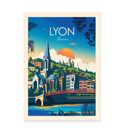 Art-Poster - Lyon - Studio Inception