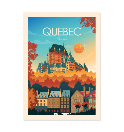 Art-Poster - Quebec Canada - Studio Inception