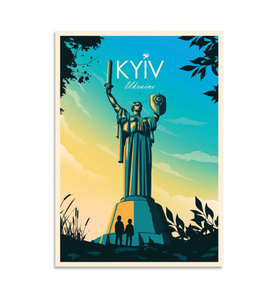 Card 10,5 x 14,8 cm - Kyiv Ukraine - Studio Inception