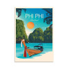 Card 10,5 x 14,8 cm - Phi Phi Thailand - Studio Inception
