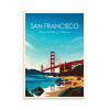 Card 10,5 x 14,8 cm - San Francisco - Studio Inception