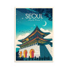 Card 10,5 x 14,8 cm - Seoul - Studio Inception