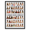 Art-Poster - Legendary Boxers Chronology - Olivier Bourdereau