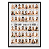 Art-Poster - Legendary MMA Fighters - Olivier Bourdereau