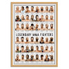 Art-Poster - Legendary MMA Fighters - Olivier Bourdereau