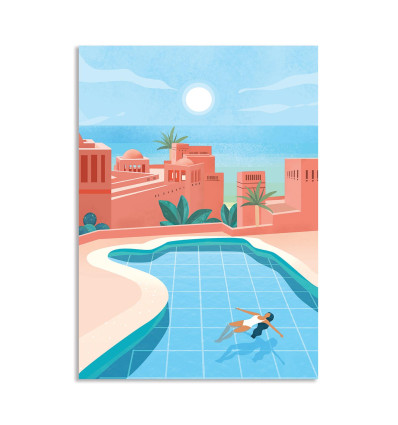 Carte 10,5 x 14,8 cm - Tenerife - Petra Lizde