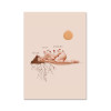 Carte 10,5 x 14,8 cm - Never stop growing - Illustre Mayon