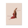 Carte 10,5 x 14,8 cm - Roses - Illustre Mayon