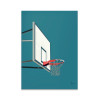 Carte 10,5 x 14,8 cm - Panier de Basket - LPX Illustration