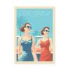 Art-Poster - Cote d'Azur Ladies - Olahoop Travel Posters