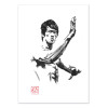 Art-Poster - Bruce Lee - Pechane Sumie