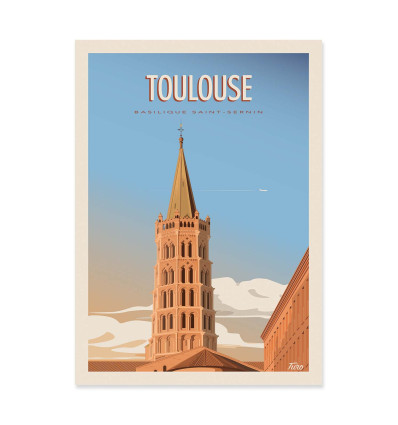 Art-Poster - Toulouse - TuroMemoriesStudio