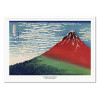 Art-Poster - Fine Wind, Clear Morning - Katsushika Hokusai