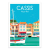 Art-Poster - Cassis Vieux port - Raphael Delerue