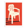 Art-Poster - Monobloc plastic chair - Rosi Feist
