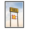 Art-Poster - Fuel Sign Arrow - Nick Dantzer