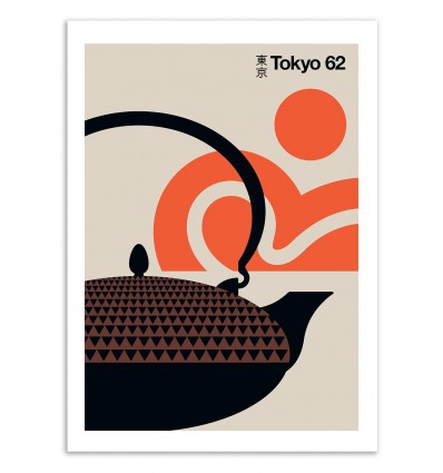 Art-Poster 50 x 70 cm - Tokyo 62 - Bo Lundberg