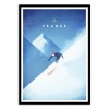Art-Poster 50 x 70 cm - Ski France - Henry Rivers