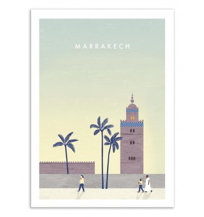 Art-Poster 50 x 70 cm - Marrakech - Katinka Reinke