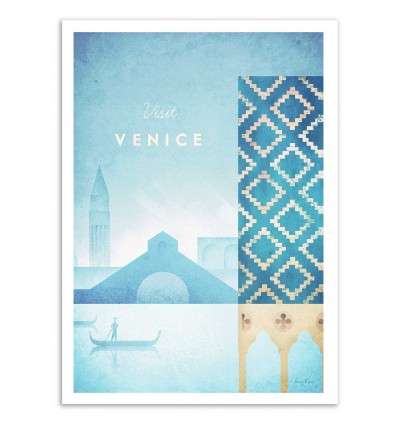 Art-Poster - Visit Venice - Henry Rivers