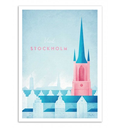 Art-Poster - Visit Stockholm - Henry Rivers