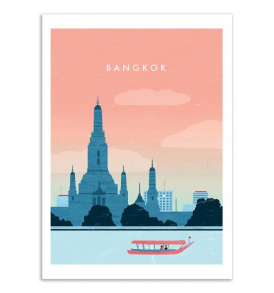 Art-Poster - Bangkok - Katinka Reinke