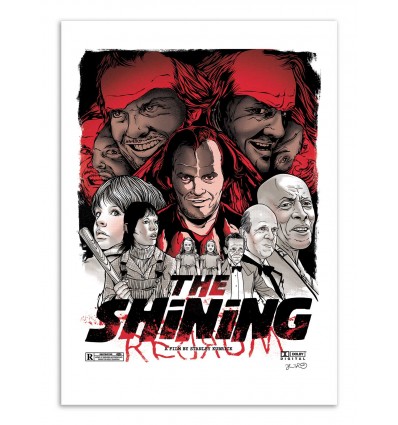Art-Poster - The Shining - Joshua Budich