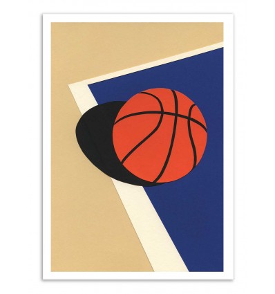Art-Poster - Oakland Basketball Team Version 2 - Rosi Feist