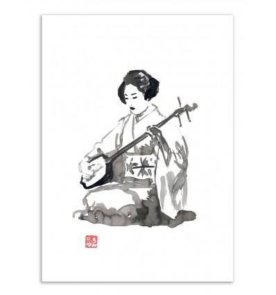 Art-Poster - Geisha Version 2 - Pechane Sumie