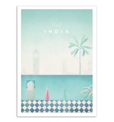 Art-Poster - Visit India - Henry Rivers
