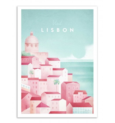 Art-Poster - Visit Lisbon - Henry Rivers